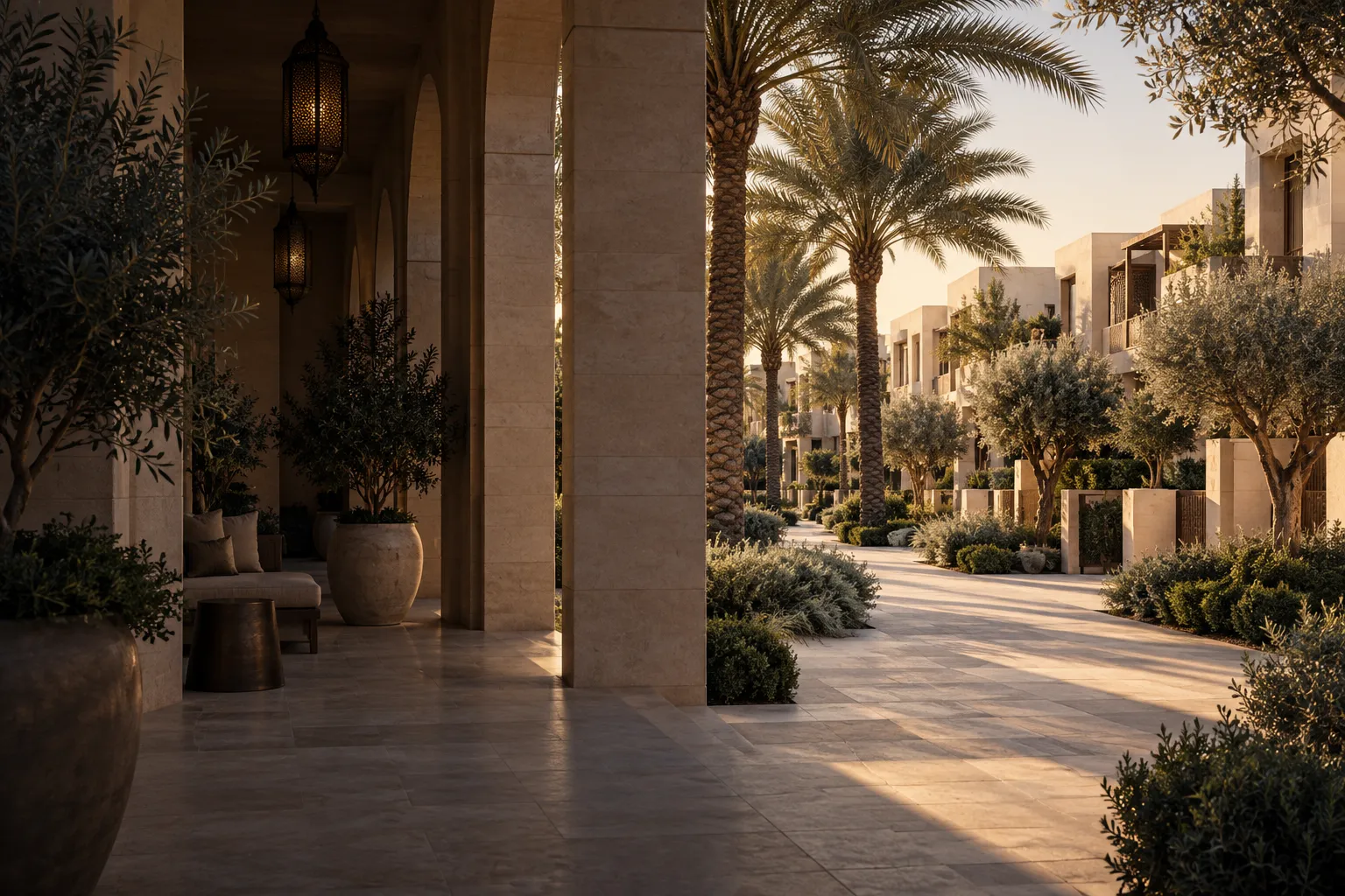 Illustrative area design concept