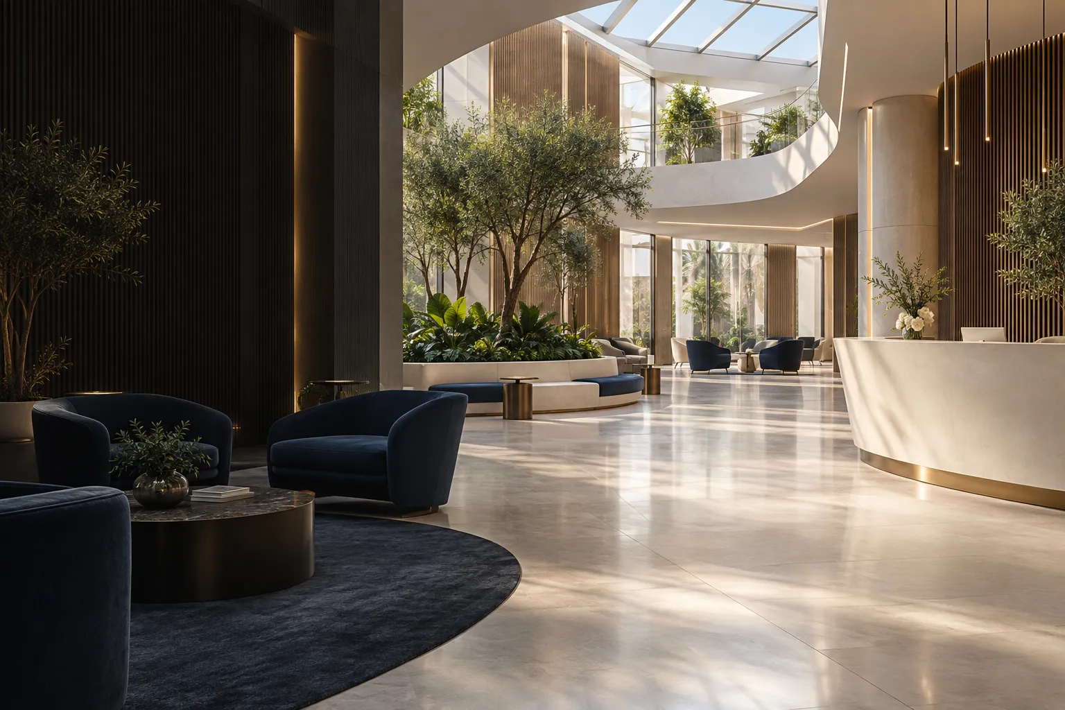 Illustrative hospital design concept