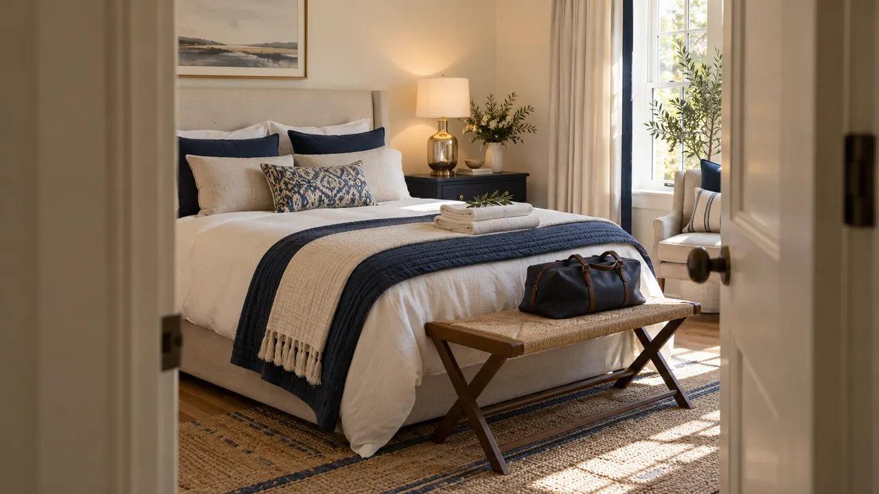 An original editorial concept illustrating dubai marina short term rental yields