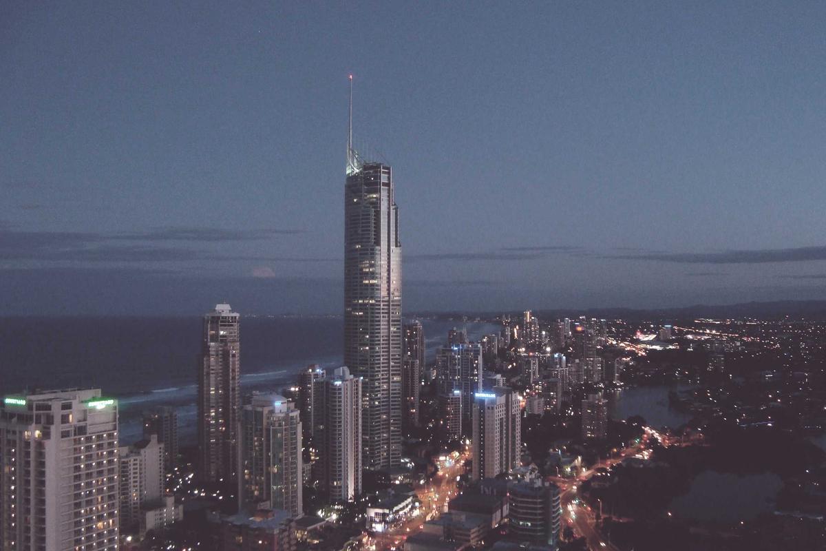 Burj Azizi — 1 Bedroom Floor Plan