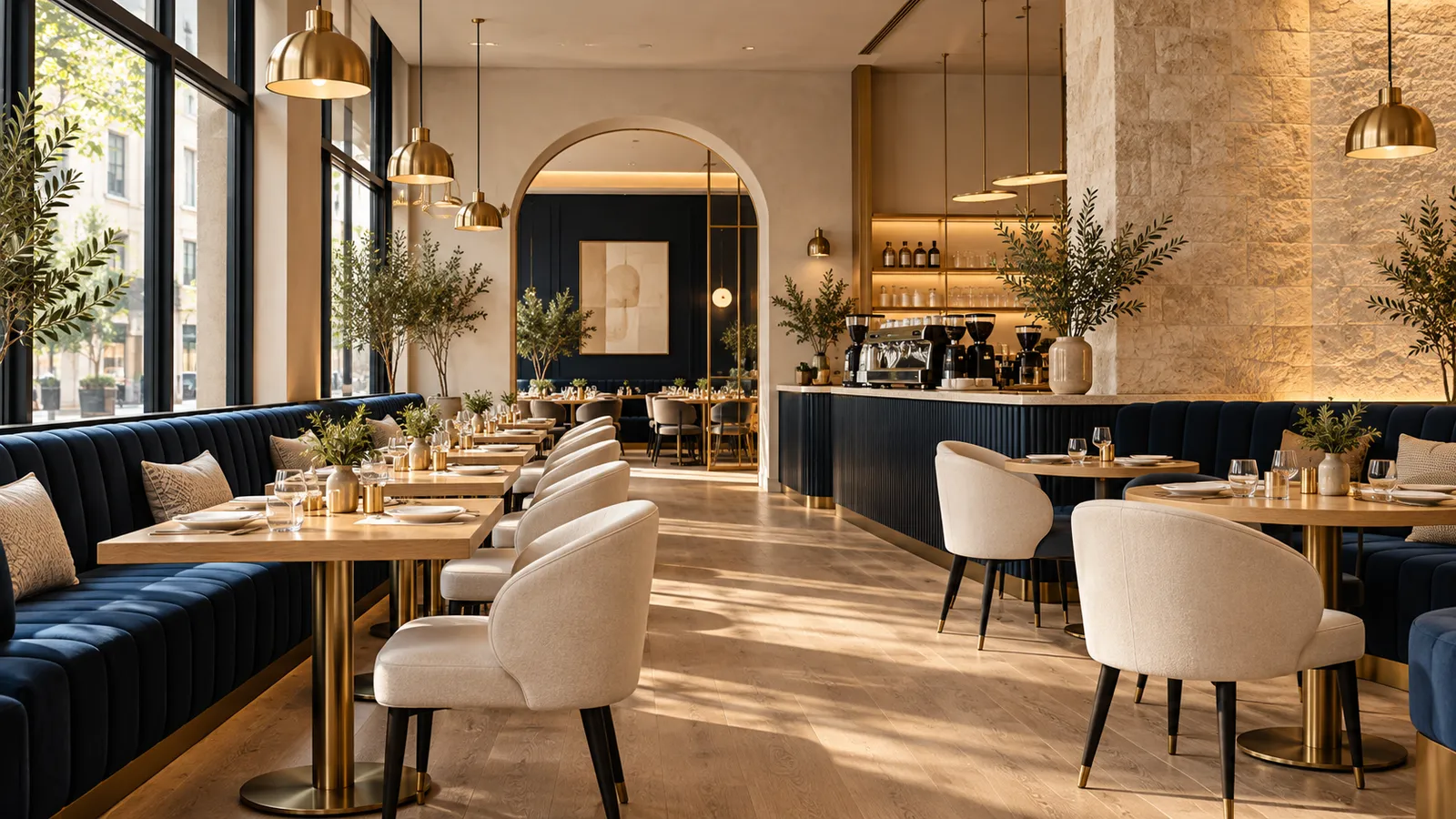 Dubai living: illustrative architectural concept